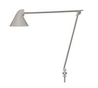 Louis Poulsen Lámpara de mesa NJP pasador Ø10 mm Gris claro