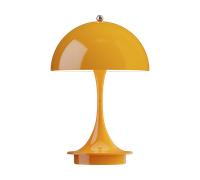 Louis Poulsen Lámpara de mesa Panthella 160 Portable v3 Opaque orange
