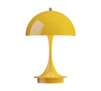 Louis Poulsen Lámpara de mesa Panthella 160 Portable v3 Opaque yellow