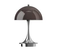 Louis Poulsen Lámpara de mesa Panthella 160 Portable v3 Original Opal Brown