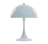 Louis Poulsen Lámpara de mesa Panthella MINI Azul claro