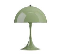 Louis Poulsen Lámpara de mesa portátil Panthella 250 Opaque moss green