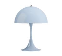 Louis Poulsen Lámpara de mesa portátil Panthella 250 V3 Opal pale blue