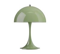 Louis Poulsen Lámpara de mesa portátil Panthella 250 V3 Opaque moss green