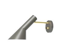 Louis Poulsen Lámpara de pared AJ instalación fija Brass-warm grey