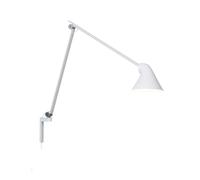 Louis Poulsen Lámpara de pared NJP Blanco. brazo largo. LED. 3000k