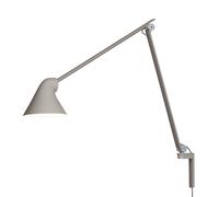 Louis Poulsen Lámpara de pared NJP brazo largo Gris claro