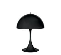 Louis Poulsen Panthella, lámpara de sobremesa LED, negro
