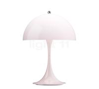 Louis Poulsen Lámpara de mesa portátil Panthella 250 Opal pale rose