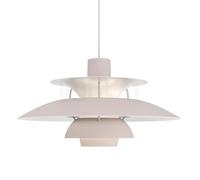 Louis Poulsen PH 5, lámpara de suspensión, Monochrome - gris ostra