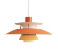Louis Poulsen PH 5, lámpara de suspensión, naranja