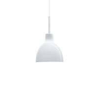 Louis Poulsen - Toldbod Lámpara Colgante Vidrio Ø155 White Opal