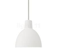 Louis Poulsen Toldbod, lámpara de suspensión, blanco - ø12 cm