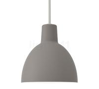 Louis Poulsen Toldbod, lámpara de suspensión, gris claro - ø17 cm