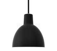 Louis Poulsen Toldbod, lámpara de suspensión, negro - ø17 cm