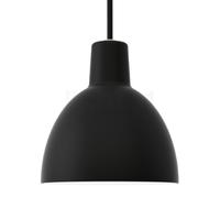 Louis Poulsen Toldbod, lámpara de suspensión, negro - ø25 cm