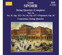 Louis Spohr Louis Spohr: String Quartets (Complete) - Vol (CD) (Importación USA)