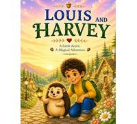 Louis the Hedgehog and Harvey's Big Adventure: A Magical Read-and-Colour Storybook for Children