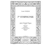 Louis Vierne: Symphonie Pour Grand Orgue No.1 Op.14. Partituras para Órgano