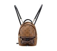 Louis Vuitton Vintage - Mochila de Piel Estampada Pre-owned - Pre-owned - Mujer - Marrón - ONE SIZE -