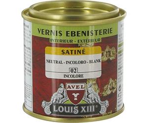 Louis XIII Barniz satinado para madera (125 ml), color cerezo