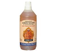 Louis XIII Verdadero Jabón Negro 1L - Limpiador Natural para Suelos de Piedra, Mármol, Gres y Madera | Fórmula Ecológica con Aceite de Linaza | Limpieza Profunda sin Aclarado