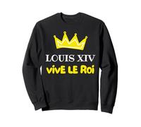 Louis XIV Vive le ROI de France Couronne Histoire Versailles Sudadera