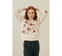Louise Misha Sweatshirt Petra Flower Embroidery Talla: XS | Outlet | Mujer |