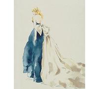 Louise Nisbet "Chloe, Canvas, Multicolor 40 x 50 cm