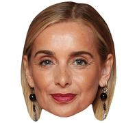 Louise Redknapp (Lipstick) Big Head. Máscara más grande que la vida.