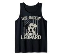 Louisiana Catahoula Leopard Dog True American American Dog Fans Camiseta sin Mangas