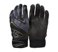 Louisville Slugger Guantes de bateo 2.0 para Adultos, Color Negro, Talla L