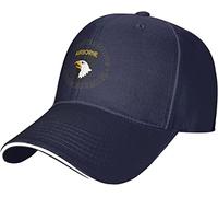 LOUJIN 101st Airborne Division - Gorra de béisbol ajustable para hombres y mujeres, Color de la foto, Talla única