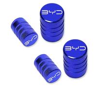 Loujyou 4 Piezas Aleación de Aluminio Válvula de neumático Resistente al Agua y al Polvo para BYD Autopartes,B