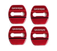 Loujyou 4 Piezas Cubierta de la Cerradura de la Puerta del Coche Metal de Cerradura de Puerta de Coche Cubierta Protectora para Nissan Qashqai Interior automotriz Accesorios,B