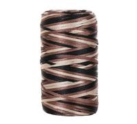 LOUKEKE Rollo de 100 g de Cinta Plana de Seda de Hielo mercerizada Tejida a Mano, Hilo Hueco para Ganchos, Zapatos, Hilo de Crochet, Hilo para Bolsas, Hilo para Pantuflas, Hilo de Verano