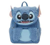Loungefly Mini mochila Disney Stitch – bolsillo de peluche