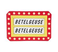 Loungefly Beetlejuice Here Lies Betelgeuse - Tarjetero Grande, Color Amarillo