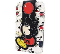 Loungefly - Billetera Unisex Adulto, Rojo, Cuero Sintético, Bolsa de Mano, Mickey Mouse, 5 Bolsillos para Tarjetas, Diseño de Disney y Marvel
