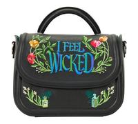 Loungefly Bolso cruzado universal Wicked: parte dos florales