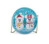 Loungefly- Bolso Mickey Minnie Snowman Disney Juguete, Multicolor (130218)