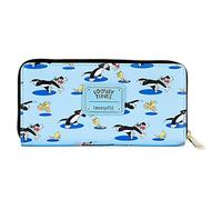 Loungefly Cartera 80 Aniversario Piolin y Silvestre Looney Tunes, Juventud Unisex, Multicolor (Multicolor), Talla Única