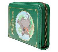 Loungefly Cartera con Cremallera Alrededor, Accesorio de Viaje-Billetera Plegable para Mujer, Talla única
