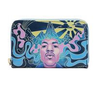 Loungefly Cartera con cremallera Paisaje psicodélico de Jimi Hendrix