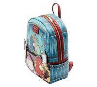 Loungefly Chimenea, Mini Mochila La Bella y la Bestia Escena Bibliotec Unisex Adulto, Multicolor, Talla única