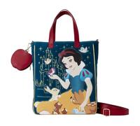 Loungefly Bolsa mujer Disney Blancanieves Heritage Acolchada Negra