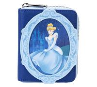 Loungefly Disney Cenicienta 75th Anniversary - Cartera con cremallera alrededor