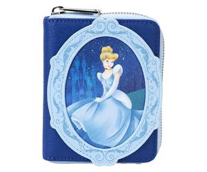 Loungefly Disney Cenicienta 75th Anniversary - Cartera con cremallera alrededor