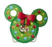 Loungefly Disney Chip n Dale Wreath - Bolso bandolera, Multicolor