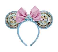 Loungefly Disney: Cinderella Stained Glass Collection Headband - Diadema - Idea para regalo - Producto oficial - Para niños, niñas, hombres y mujeres - Fans del cine